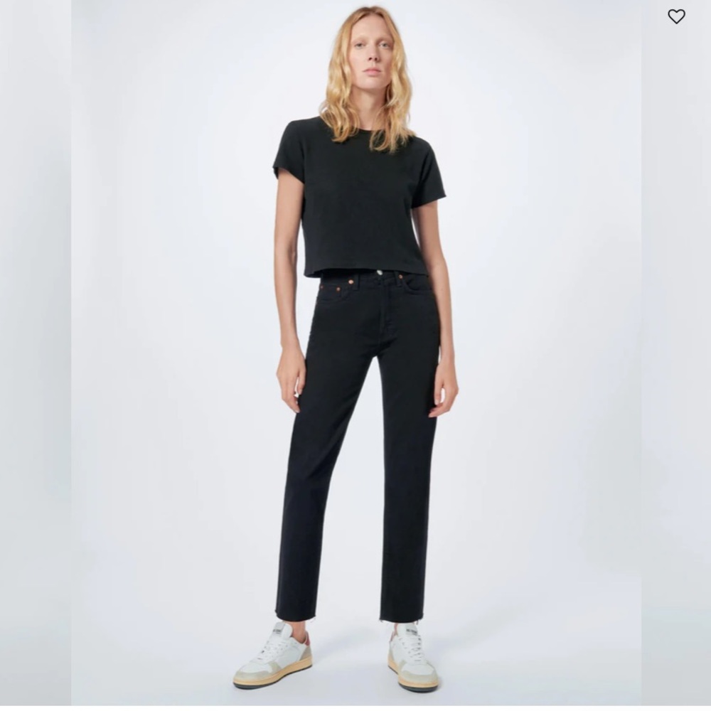 Re/Done Originals Black Jeans